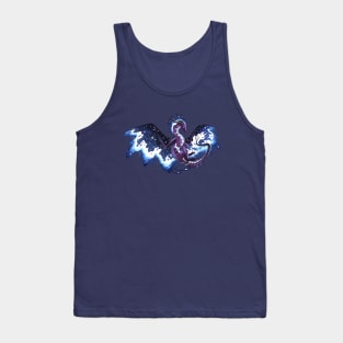 Colourful Space Dragon Tank Top